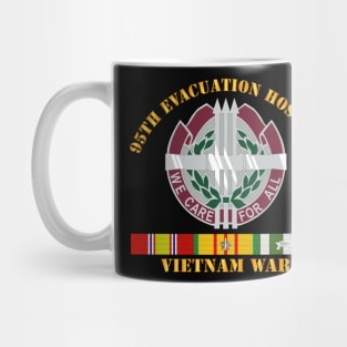 95th Evacuation Hospital - Vietnam War w  V N SVC Mug